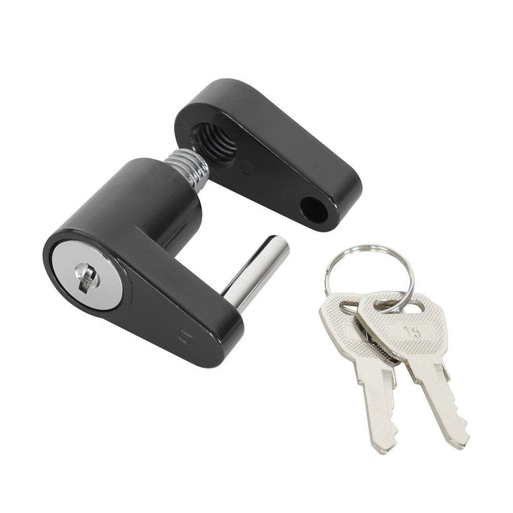 Trailer Coupler Hitch Lock Universal Dia 1/4",Span 3/4" Trailer Couplers w/Keys