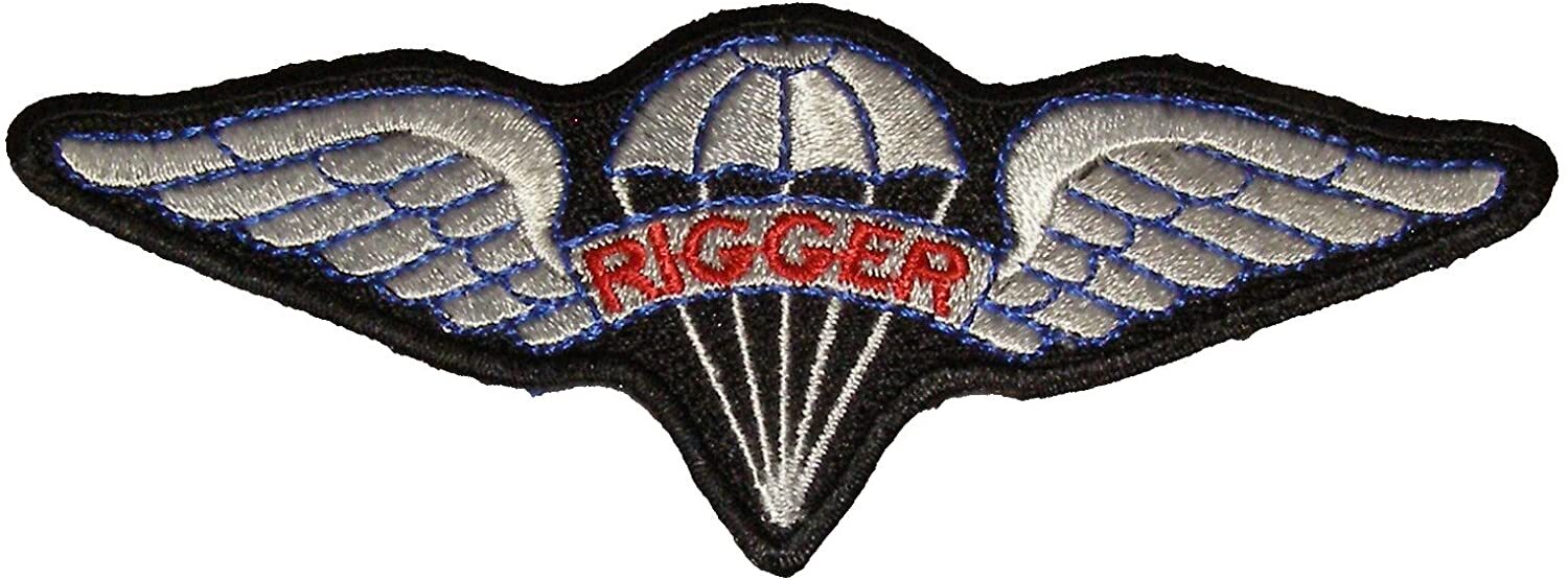 Parachute Rigger Patch Marine, Army, Navy Air Force - Veteran Owned Business