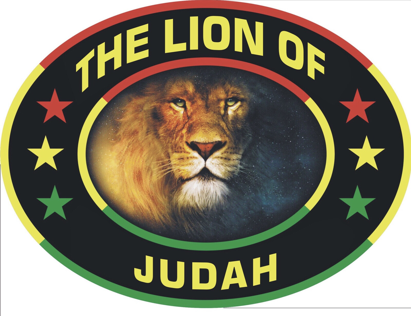 LION OF JUDAH 3x4 SEW/IRON PATCH REVELATION 5:5 BIBLE GOD JESUS CHRISTIAN