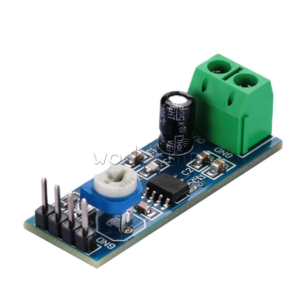 5PCS LM386 Audio Amplifier Module 200Times Input 10K Adjustable Resistance 5-12V