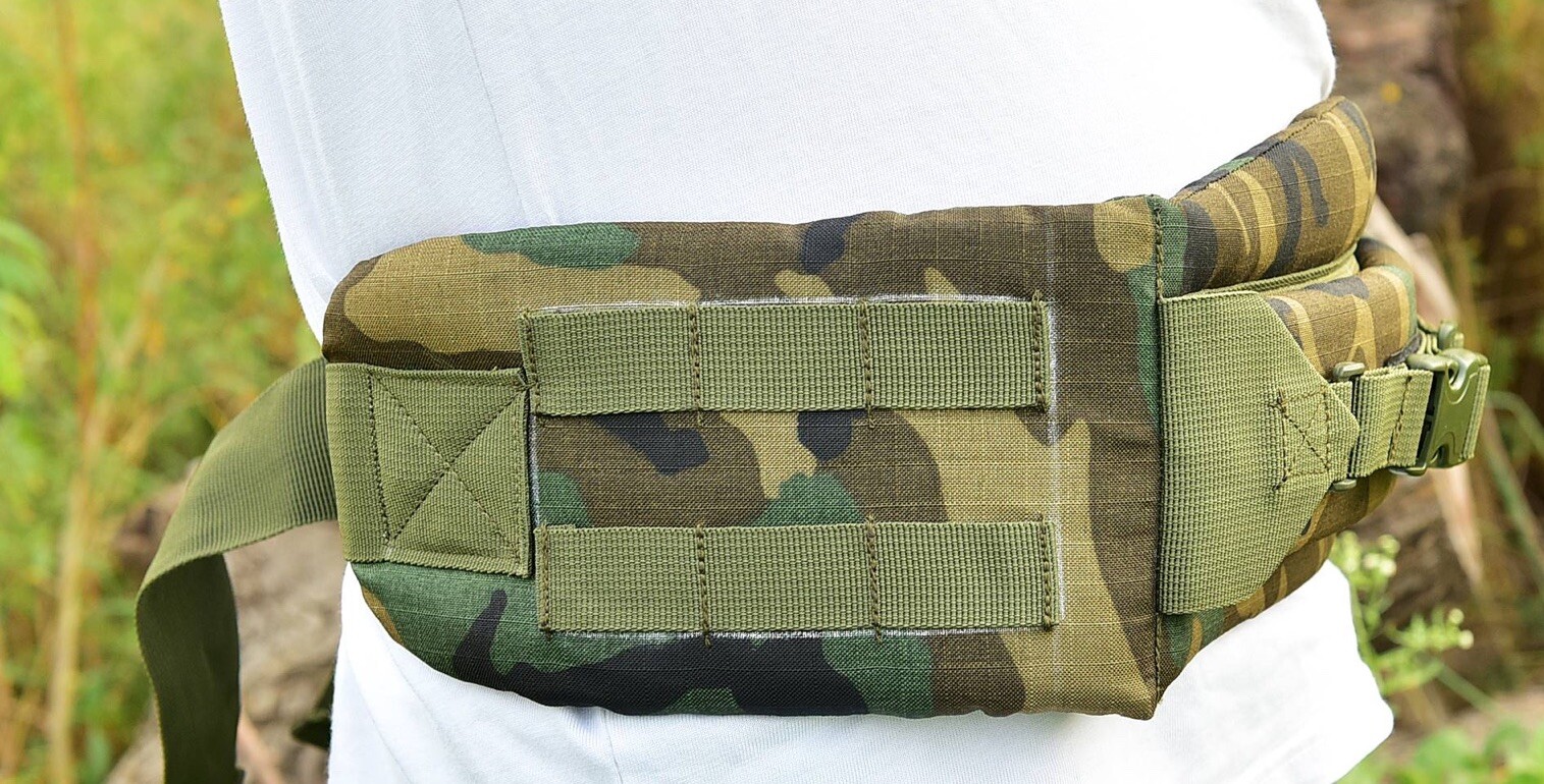 Military Alice Kidney Pad & Waist Belt Camping Outdoor Hunting Camo