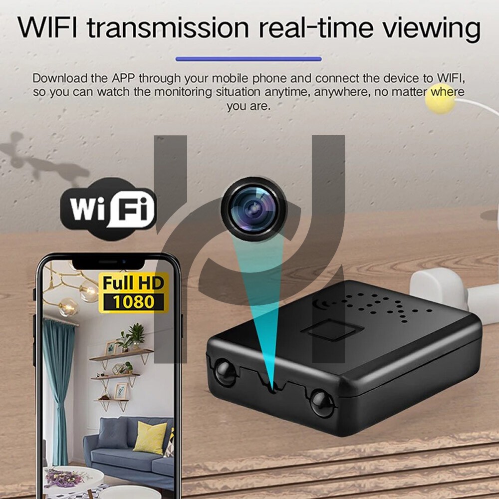 Smart Mini WiFi Camera Wireless 1080P HD Night Cam Home Security