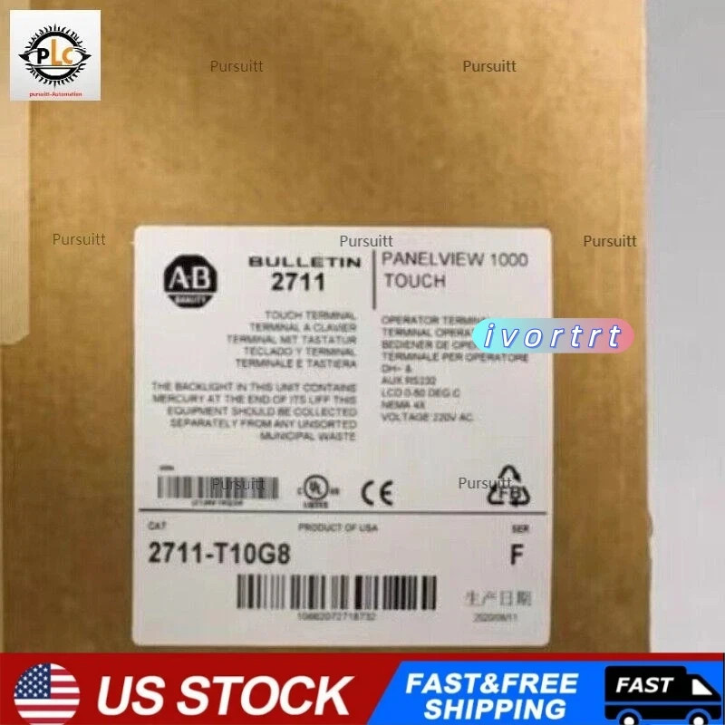 Brand New Original A-B 2711-T10G8 Premium PanelView fast Delivery US STOCK