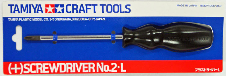 Tamiya 74006 Phillips Head Screwdriver No.2-L