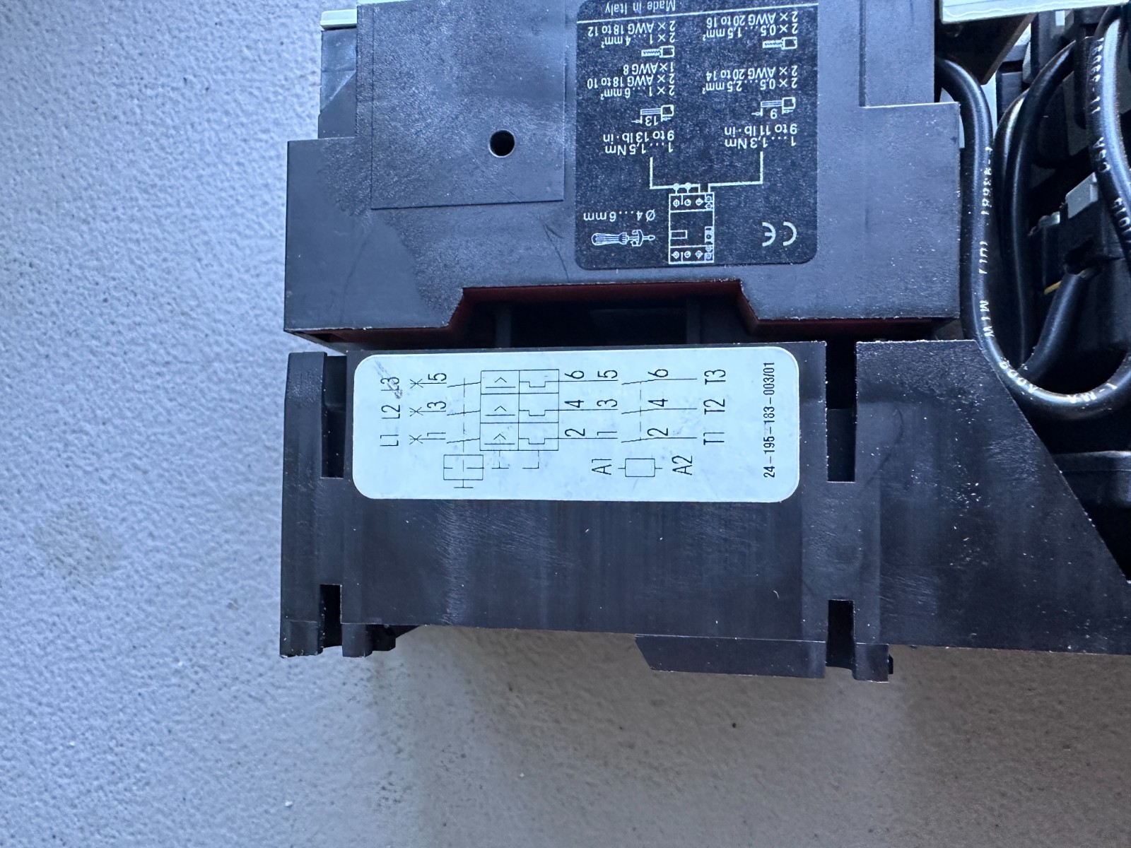 Siemens 3VH1332-1MG Modular Motor Controller w/3TF32 Contactor