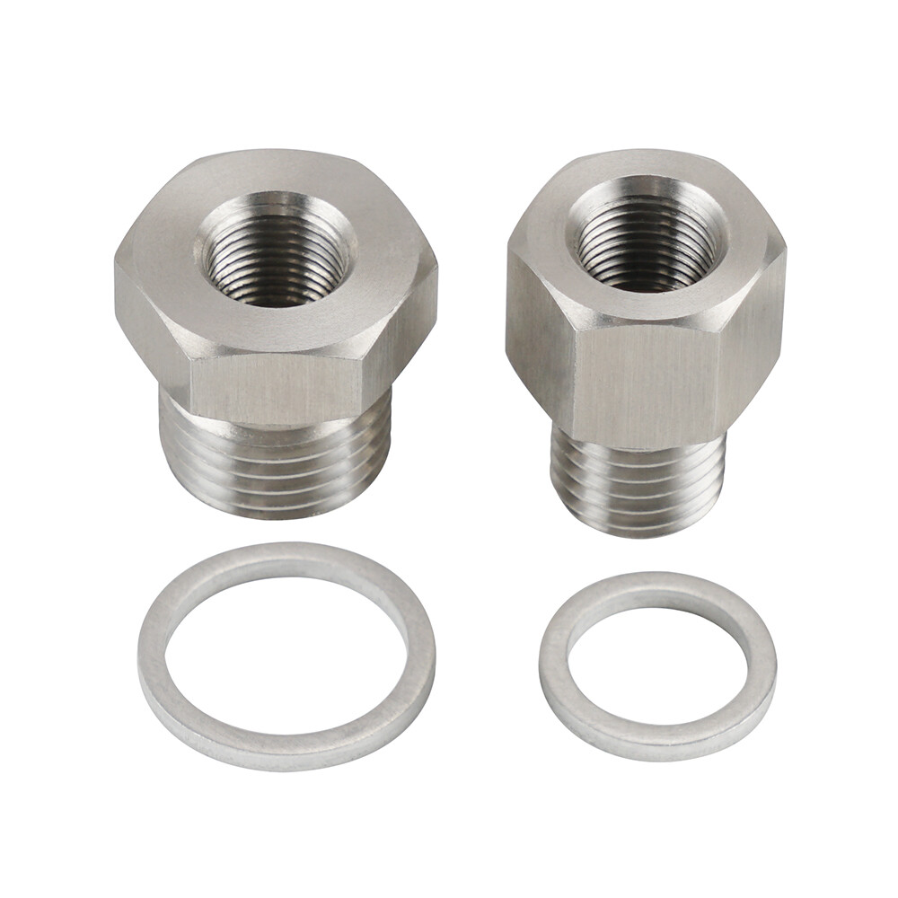 Oil Pressure Sensor Adapter LS Engine Swap Male M16x1.5 Female 1/8 NPT LS1 Parts