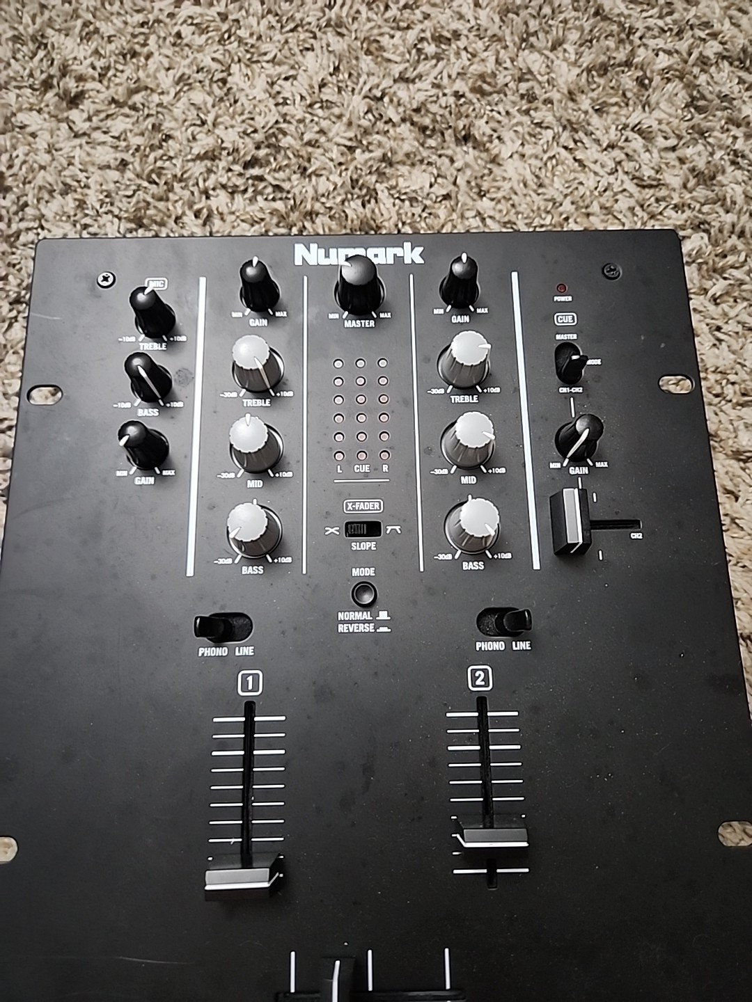 Numark M2 Scratch Mixer 2-channel DJ Mixer | Device Only