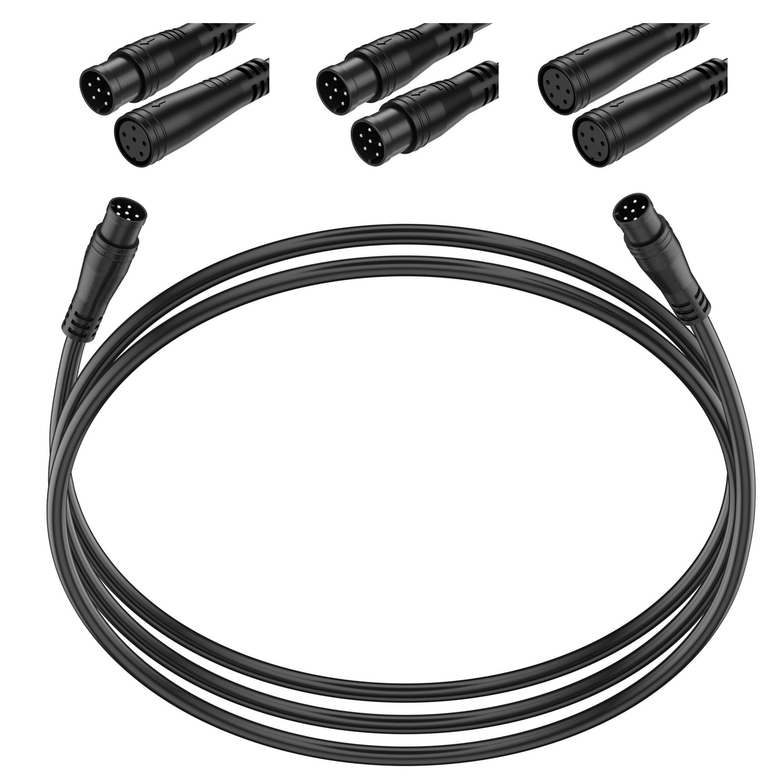Extend Cable with Julet Plug 2Pin/3Pin/4Pin/5Pin/6Pin Female-Male,Female-Fema...