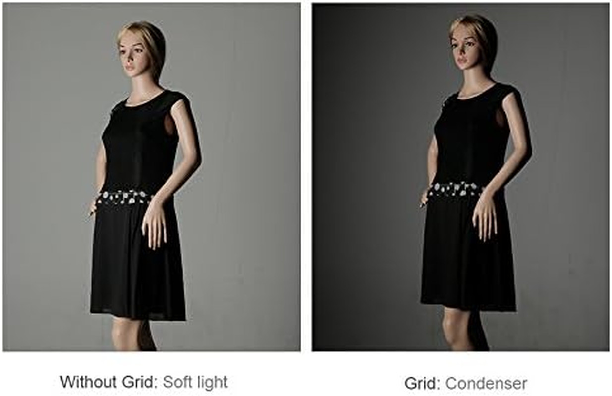 12"X 47" 30X120Cm Honeycomb Grid Rectangular Softbox for Photo Strobe Studio Fla