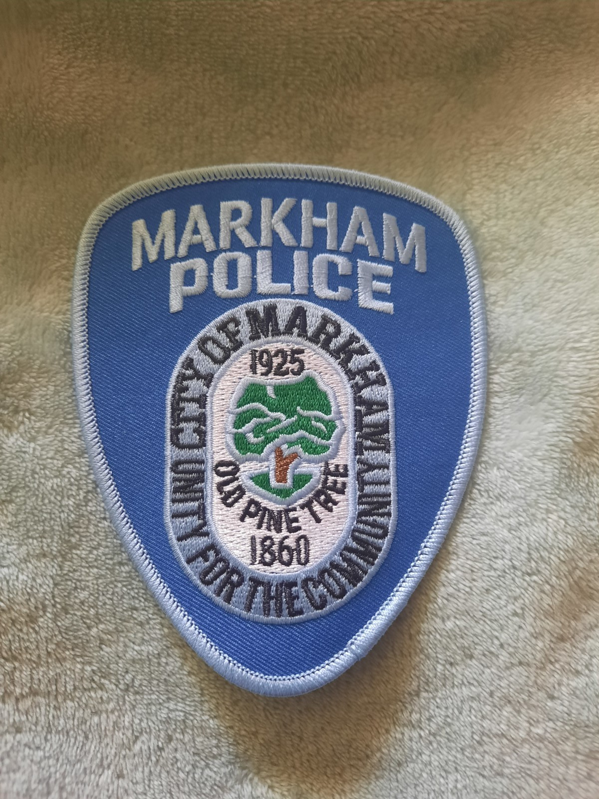 Markham IL Police Patch