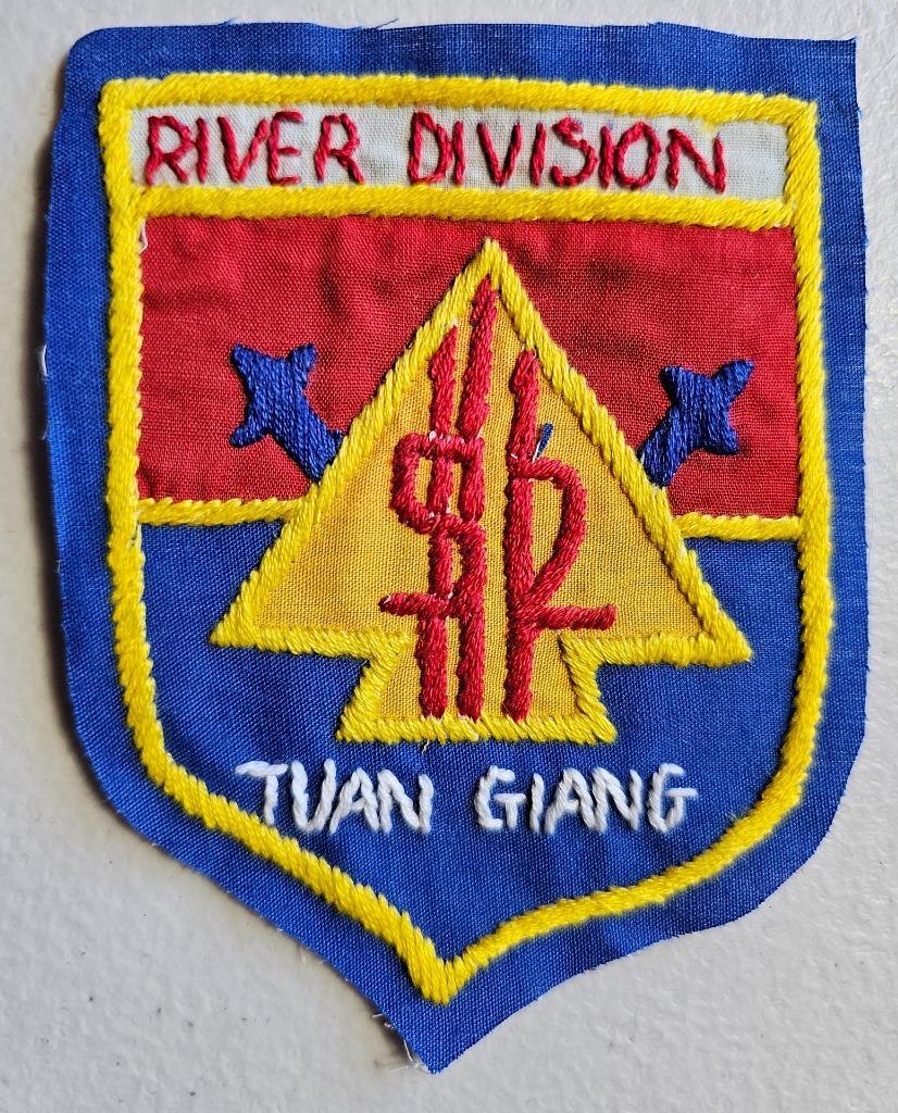 Vietnam Repro Patch:  RIVER DIVISION, TUAN GIANG