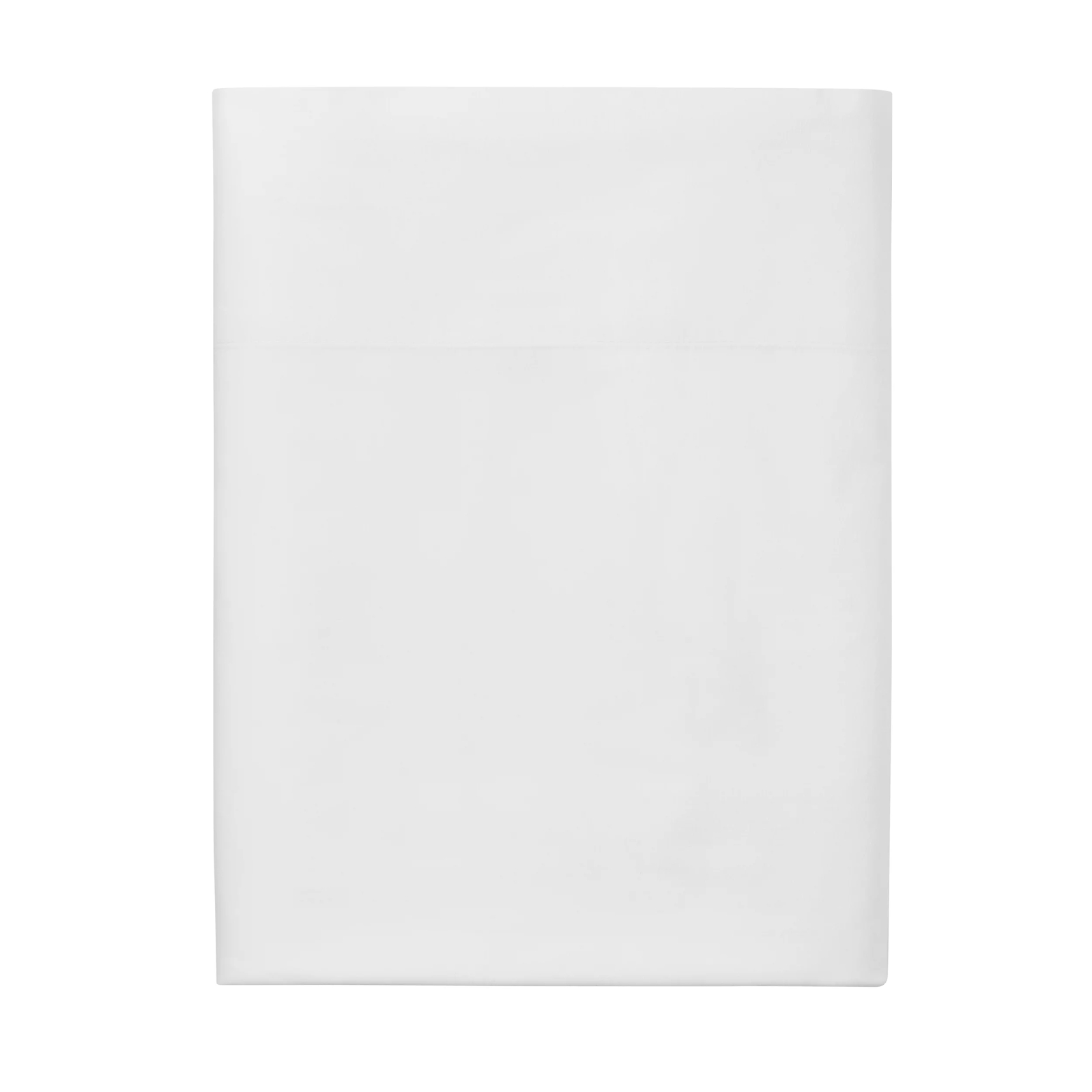 300 Thread Count Easy Care Percale Flat Sheet, Arctic White, Twin/Twin XL