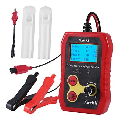 Fuel Injector Tester Kit, Automotive GDI Injector Tester 12V Vehicle Fuel