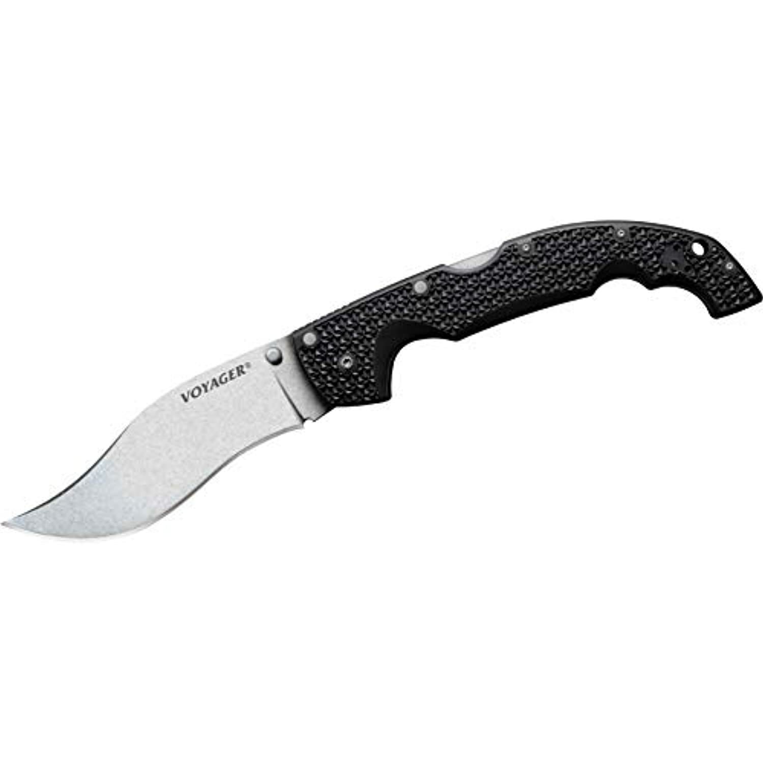 Cold Steel Voyager Series Folding Knife with Tri-Ad Lock and Pocket Clip,