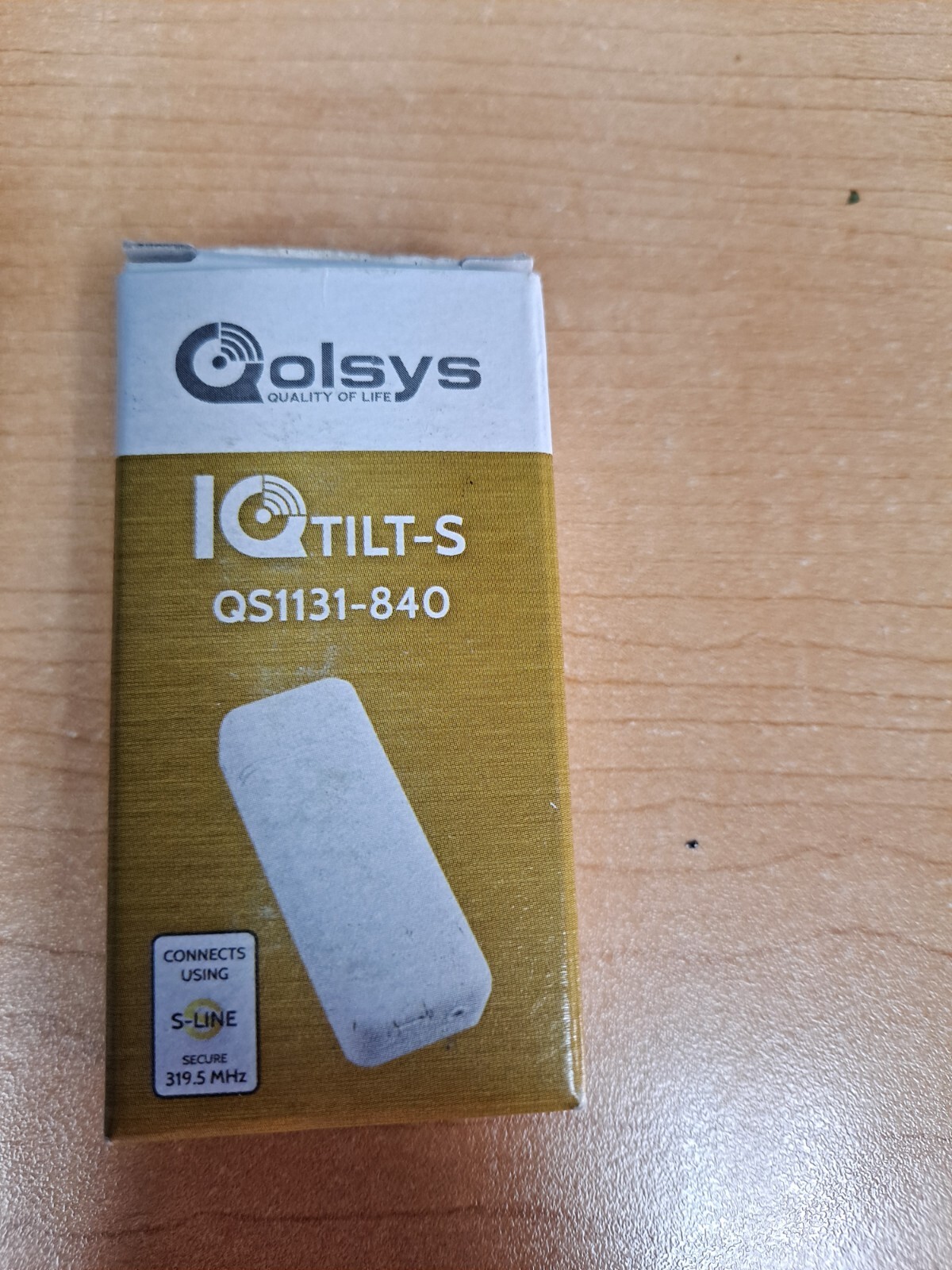 Qolsys IQ Garage Door Tilt-Sensor with 600ft wireless range S-Line QS1131-840