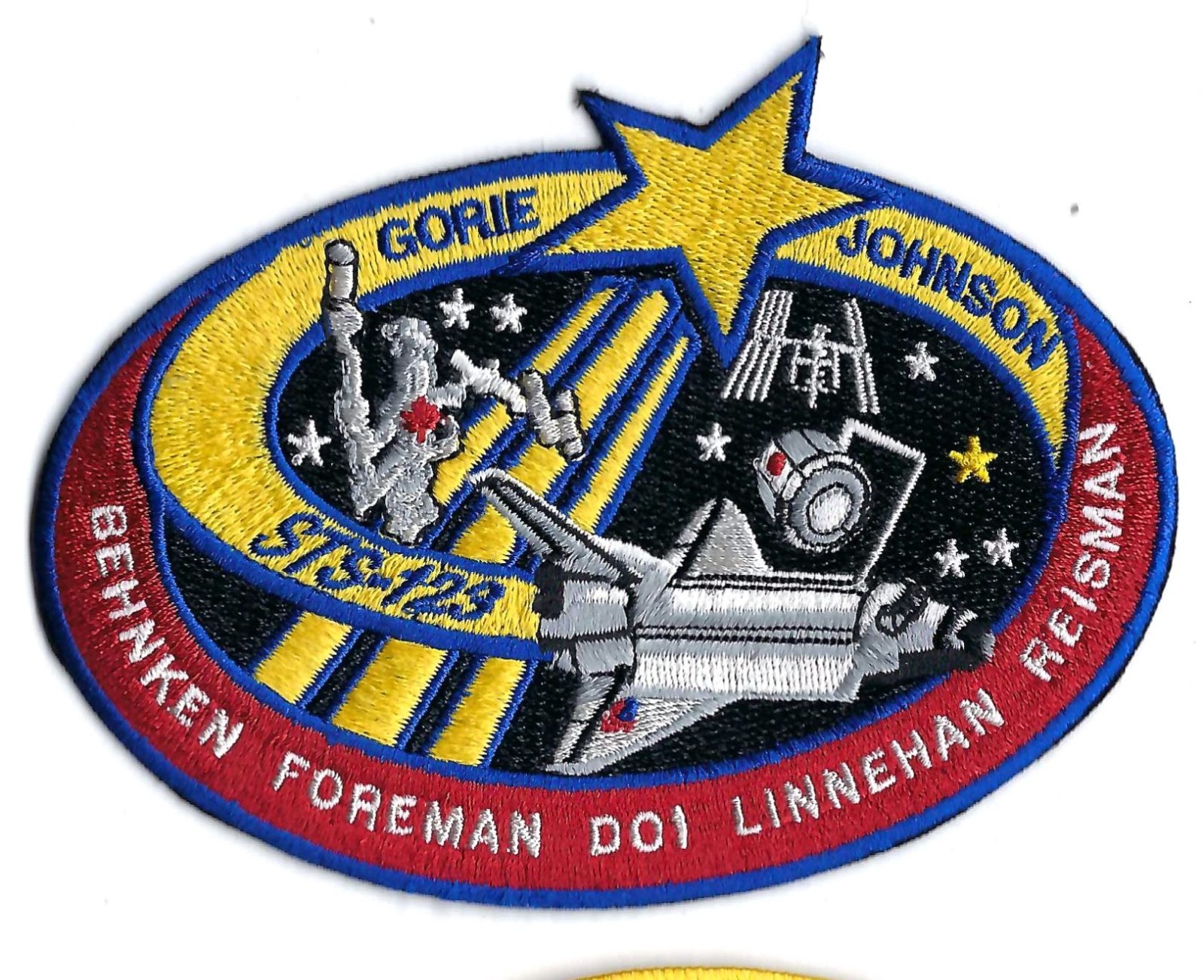 PATCH NASA  STS-123 ENDEAVOUR 2008       JP-16