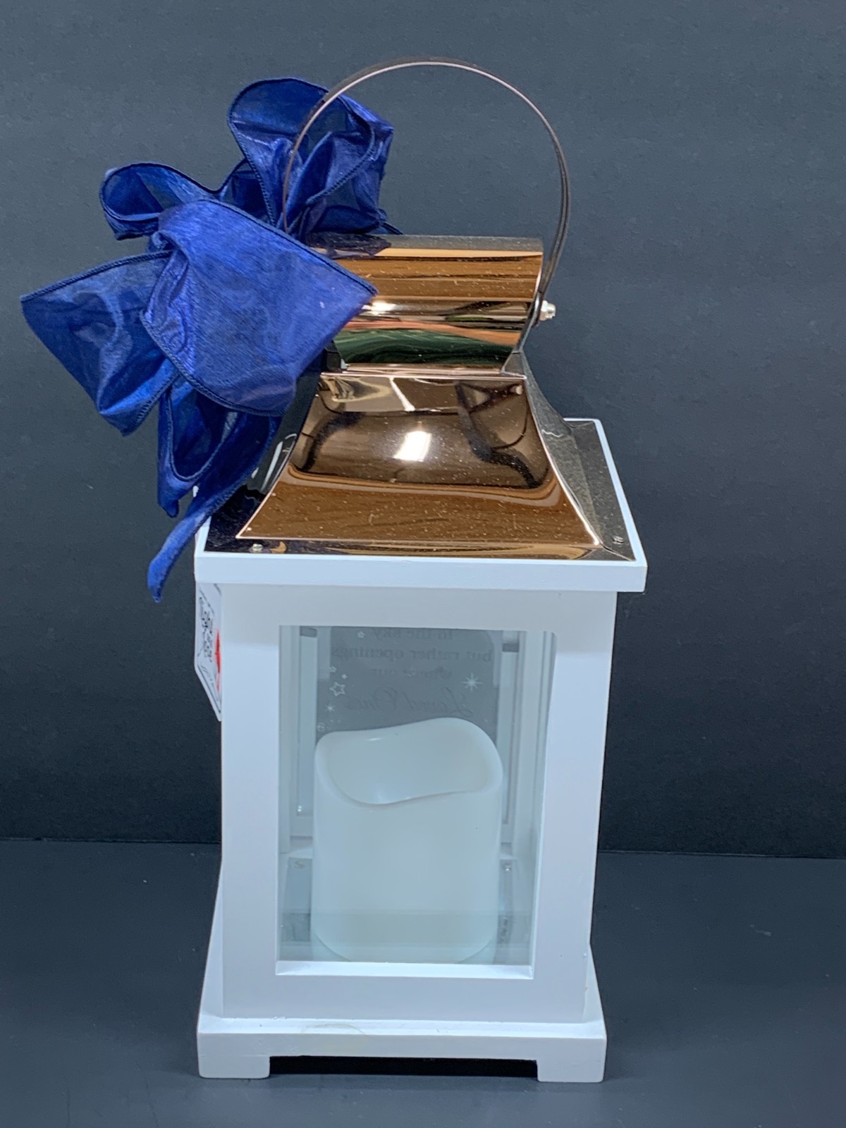 Memorial Lantern Battery Operated Candle