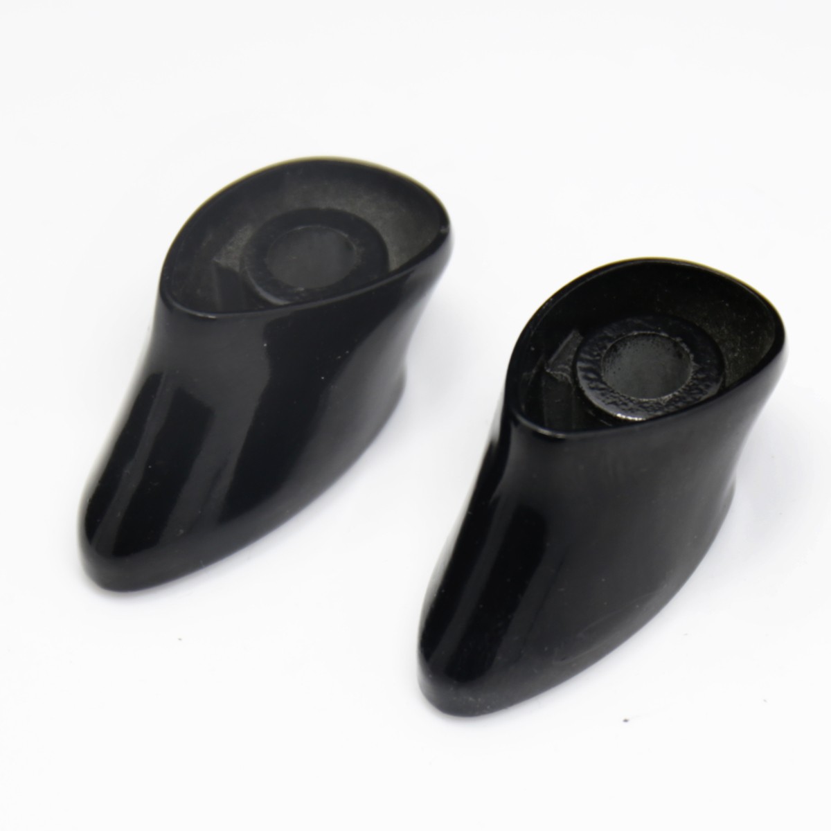 Rear Black Short Turn Singal Brackets For Harley Dyna Softail FXSTD FXDWG