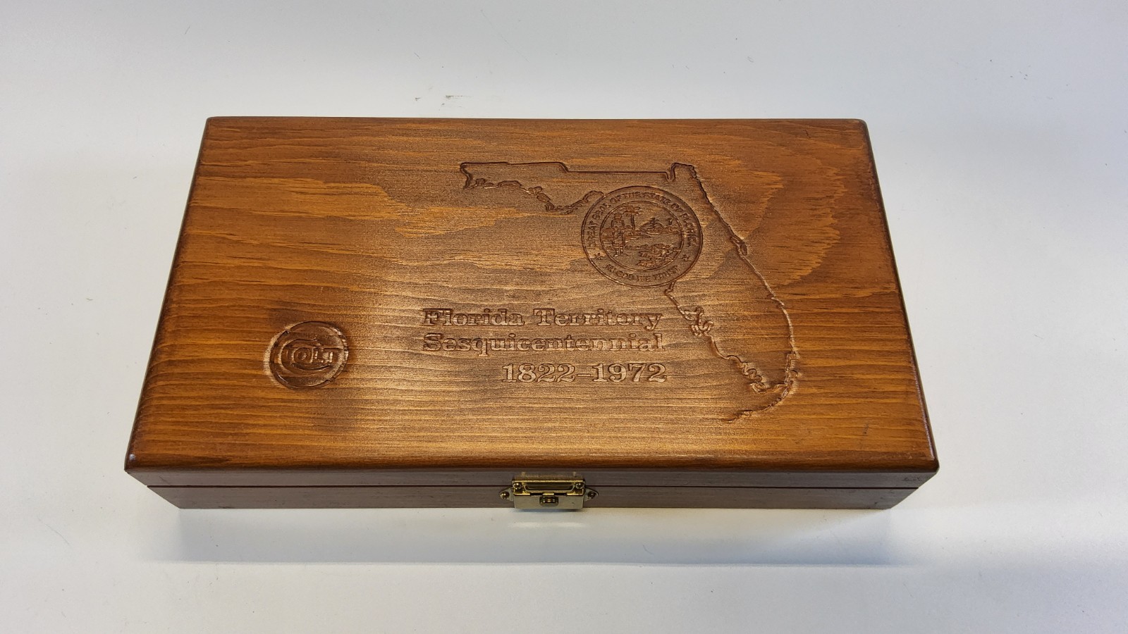 Colt Commemorative 1822-1972 Florida Territory Sesquicentennial Display Case