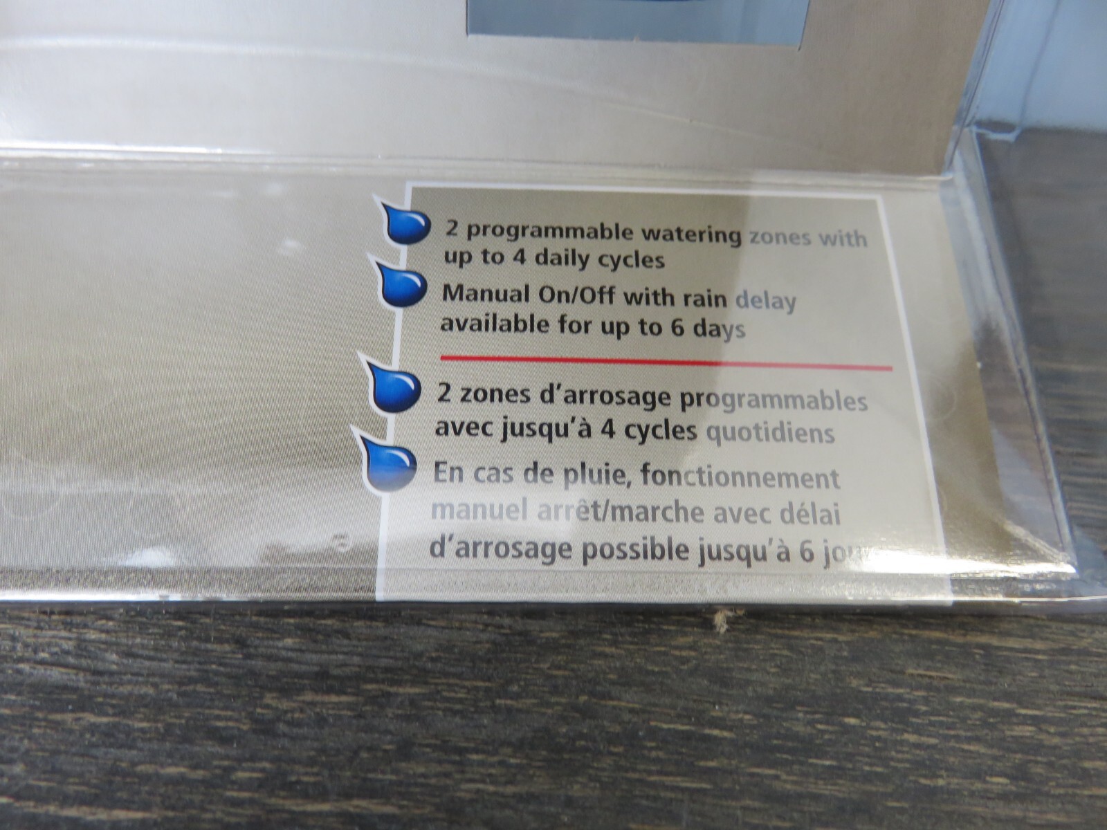 Rainwave 2-Zone Programmable Electronic Water Timer Rain Wave RW-92ZPWT