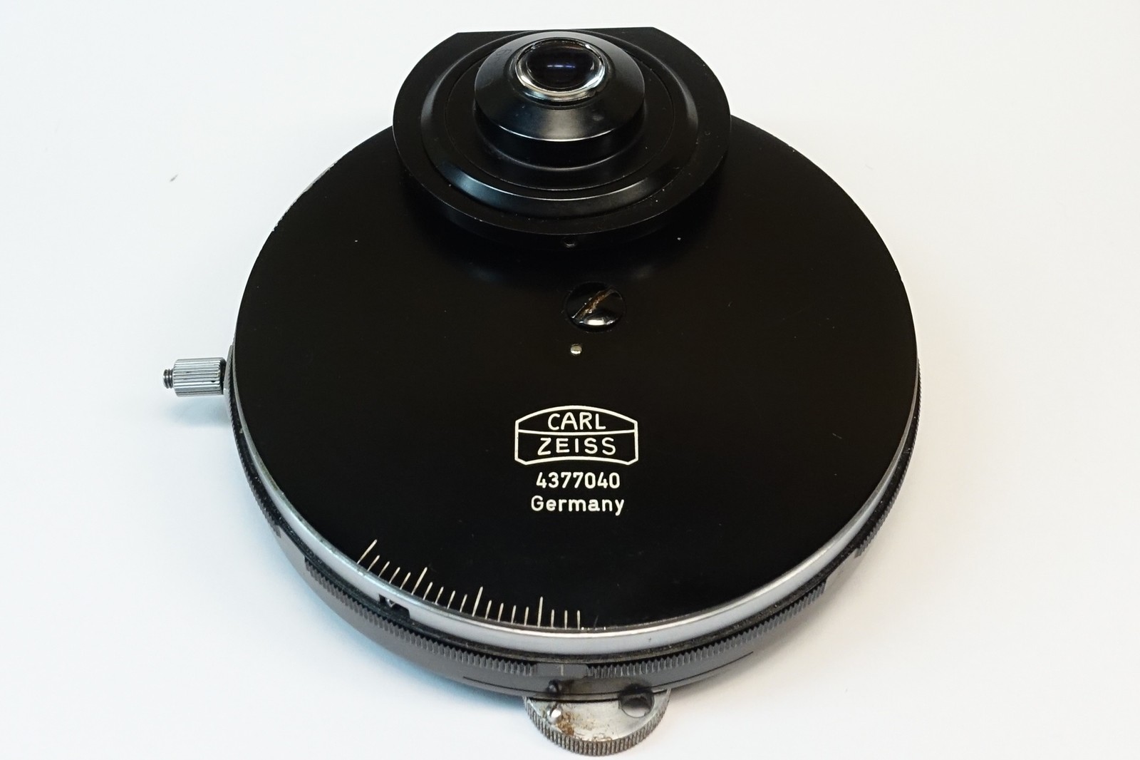 Zeiss Microscope Phase Condenser with 6mm Lens, J and Ph1-3 Annulus