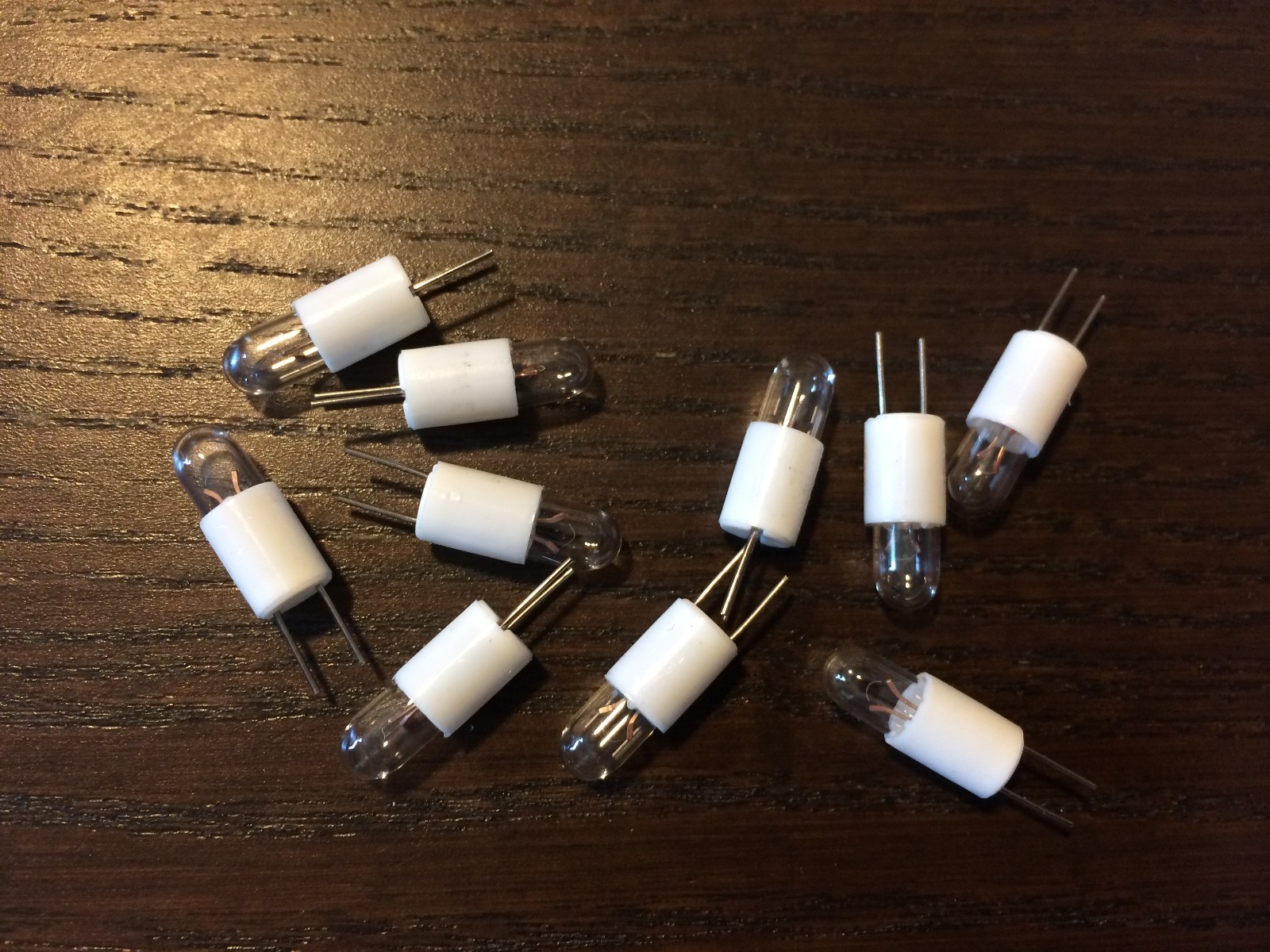 10 New Marantz Bi-Pin Lamps 6.3v 40mA Light Bulbs for Receiver Source Lights 6v