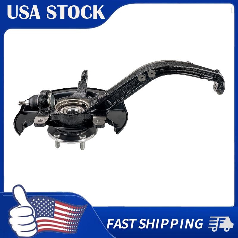 Front Left Steering Knuckle Wheel Hub Bearing For Honda Accord L4 2.4L 2003-2007