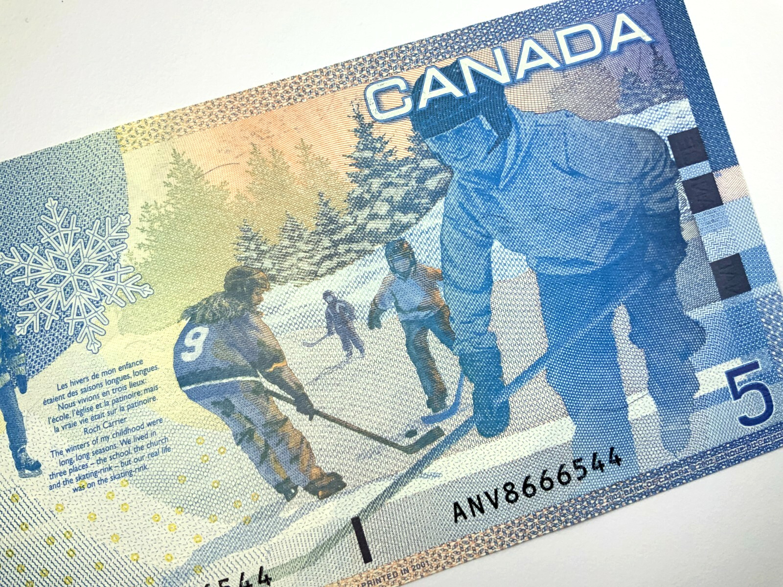 2002 Canada 5 Dollars Uncirculated Banknote ANV Knight Dodge Y598