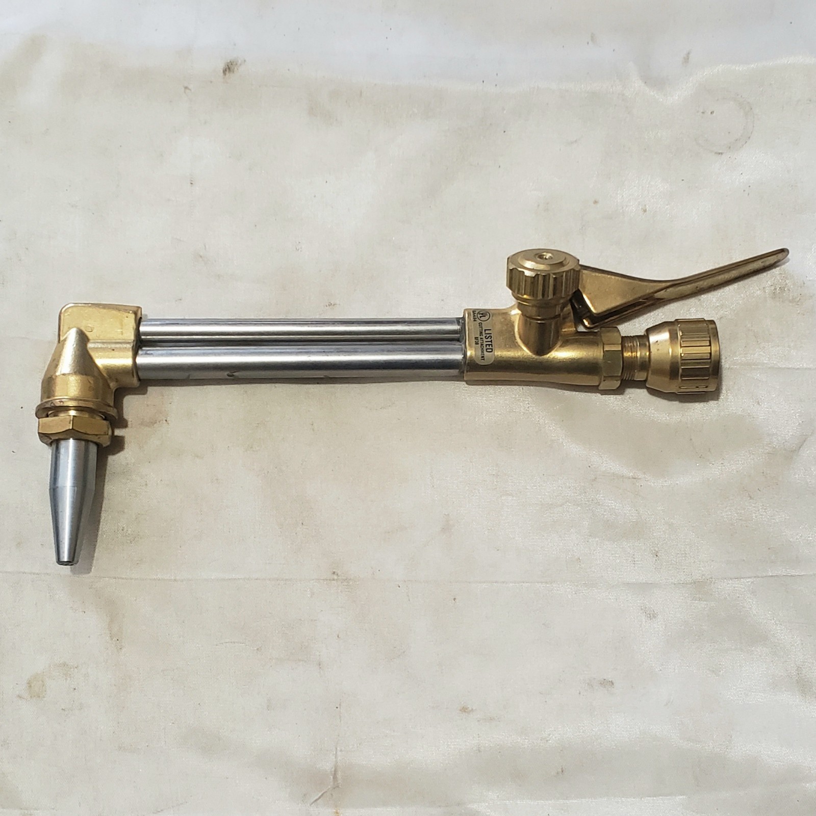 Oxweld CW-400 Cutting Torch Attachment Head & Tip Purox Linde L-Tec W-300 W-400