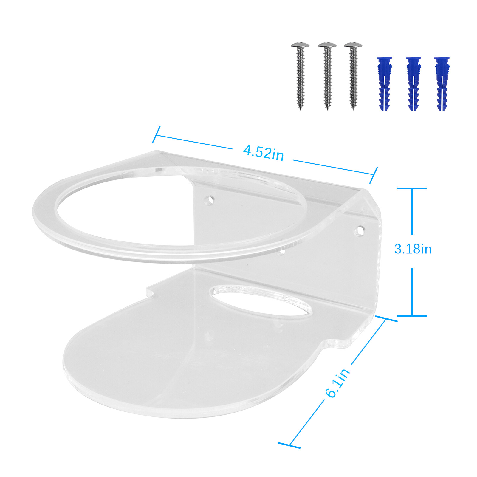 HOLACA Wall Mount Holder Bracket for TP-Link Deco XE75,TP-Link Deco XE75 Pro