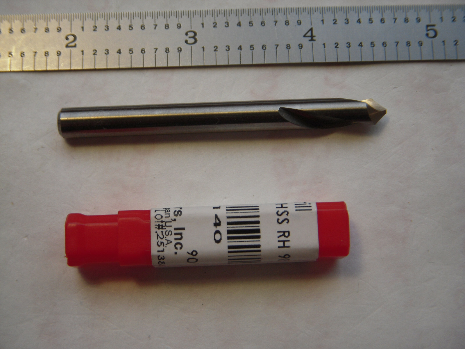 NEW KEO USA H.S.S. NC SPOTTING DRILL 1/4" DIA. X 2-1/2" OAL X 90 DEGREES #32140