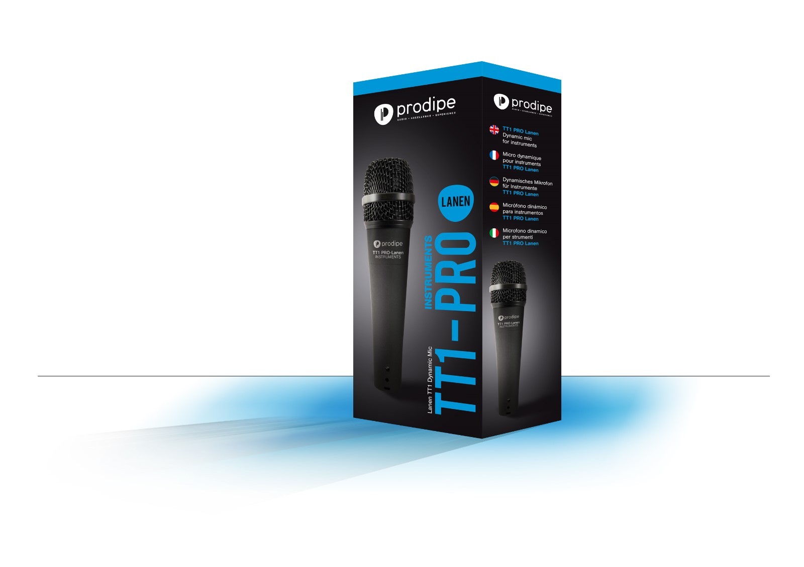 NEW Prodipe TT1 Pro instrument dynamic microphone