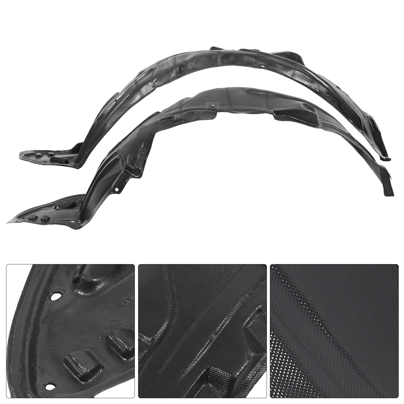 Fender Liner Set For 06-11 Honda Civic Front Left Driver & Right Passenger Side