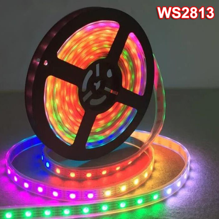 5050 WS2813 4Pin RGB Magic Color LED Strip Dual Signal Individual Addressable 5V