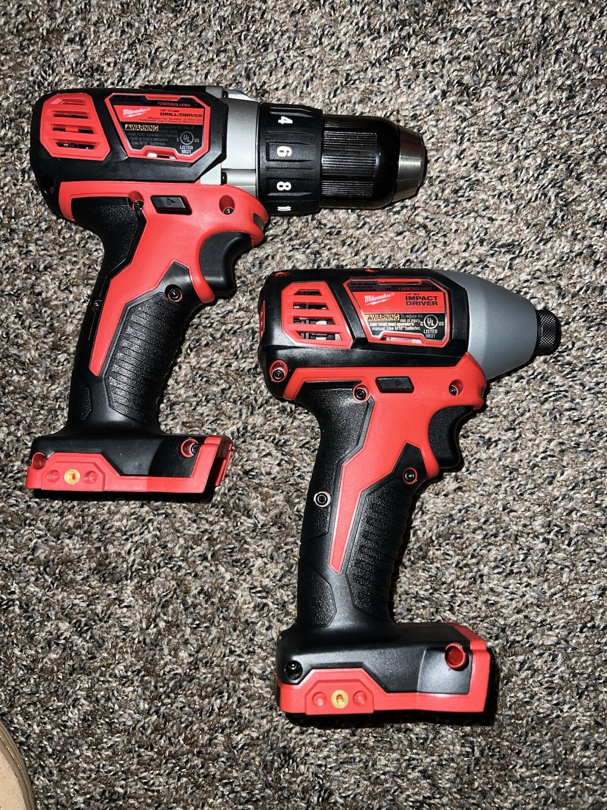 Milwaukee M18 1/4 Impact AND 1/2 Drill/ Driver BRAND NEW SET