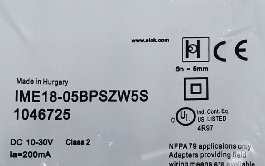1PC NEW FOR Proximity Switch IME18-05BPSZW5S