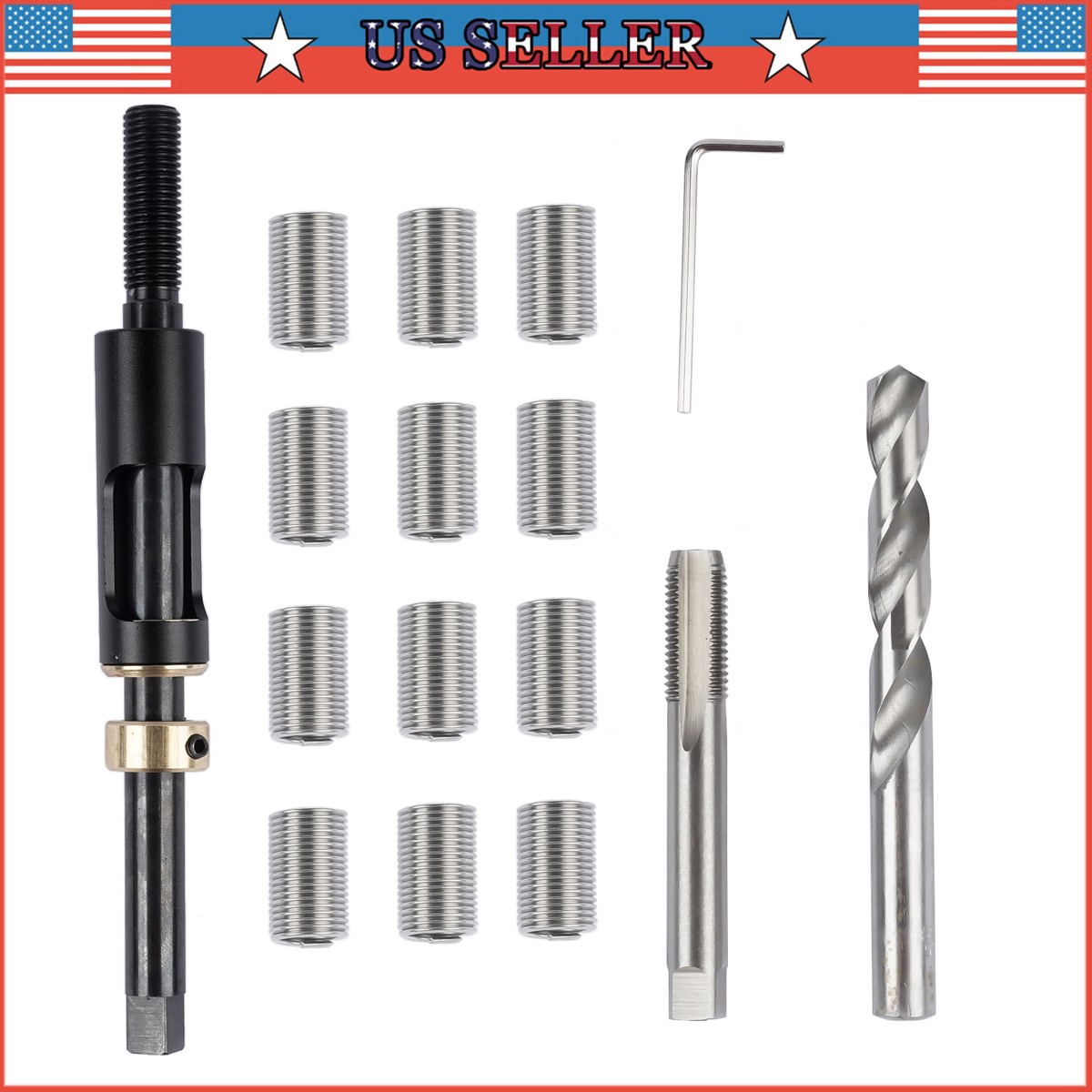 M11x1.5 Metric Head Bolt Thread Repair Kit 35119S for Honda Toyota Hyundai KIA