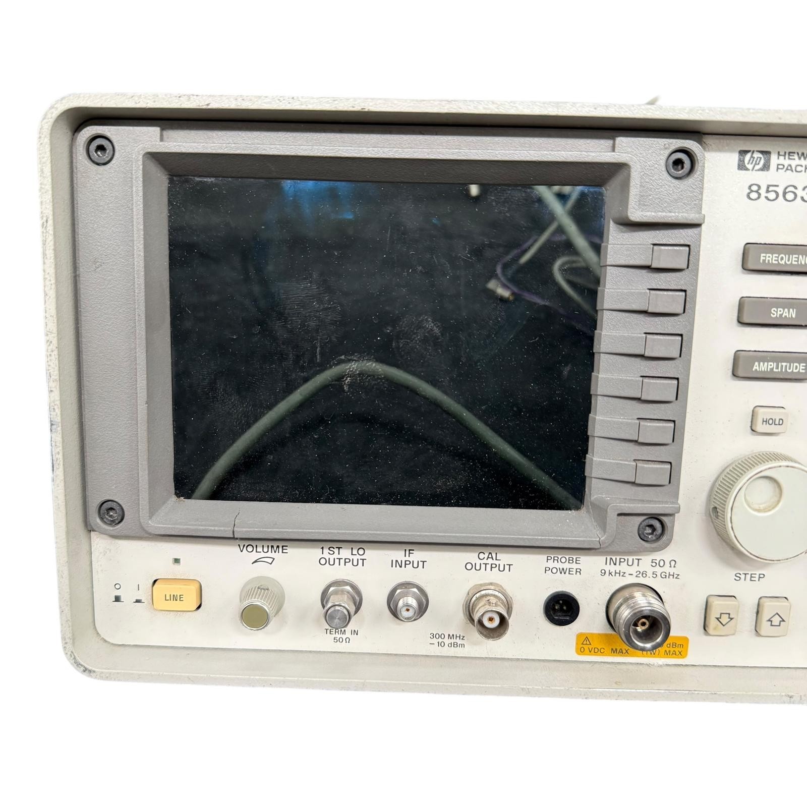 HP 08562-60140 Front Panel Assembly for HP 8563E Spectrum Analyzer