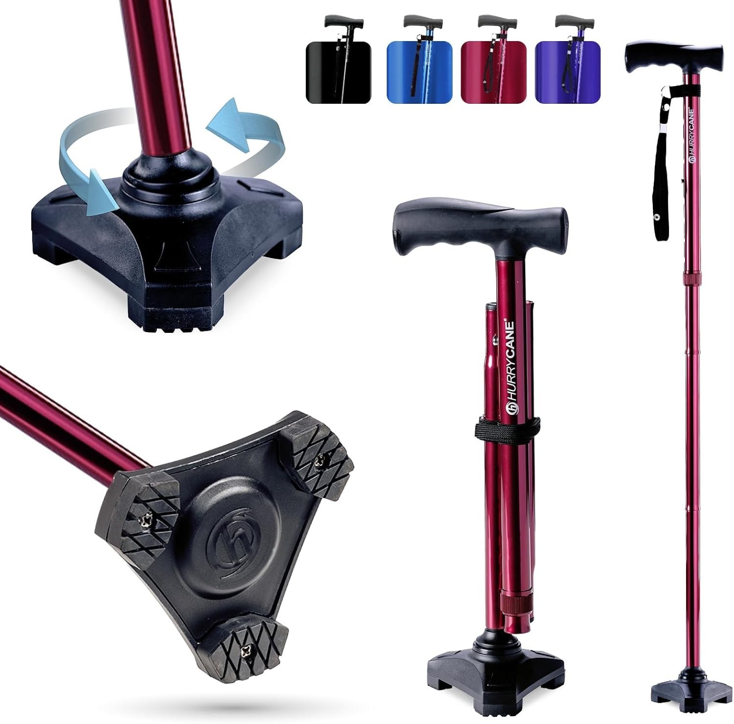 Adjustable Walking Cane for Improved Mobility