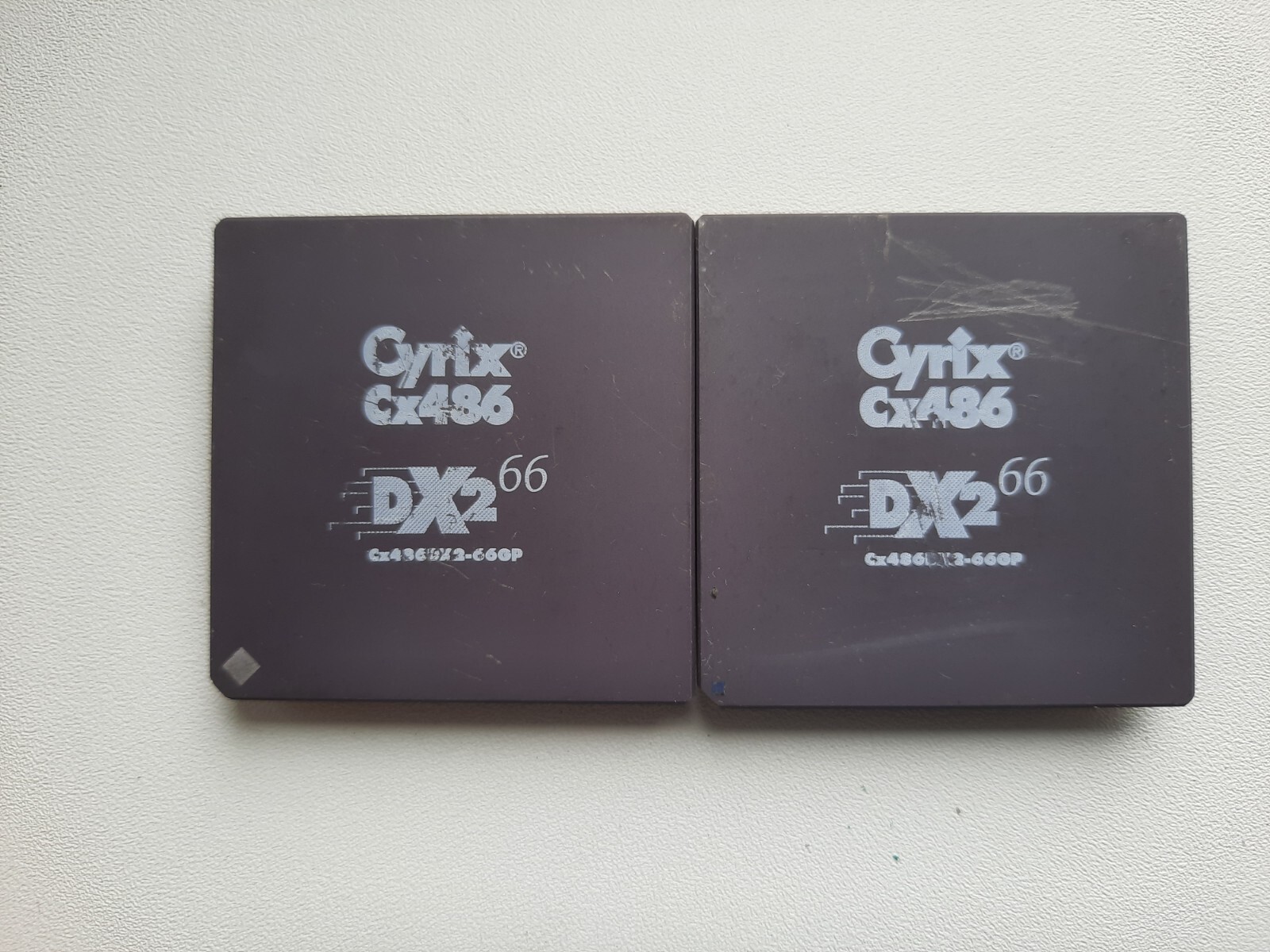 Cyrix Cx486DX2-66GP 486DX2-66 Vintage CPU GOLD