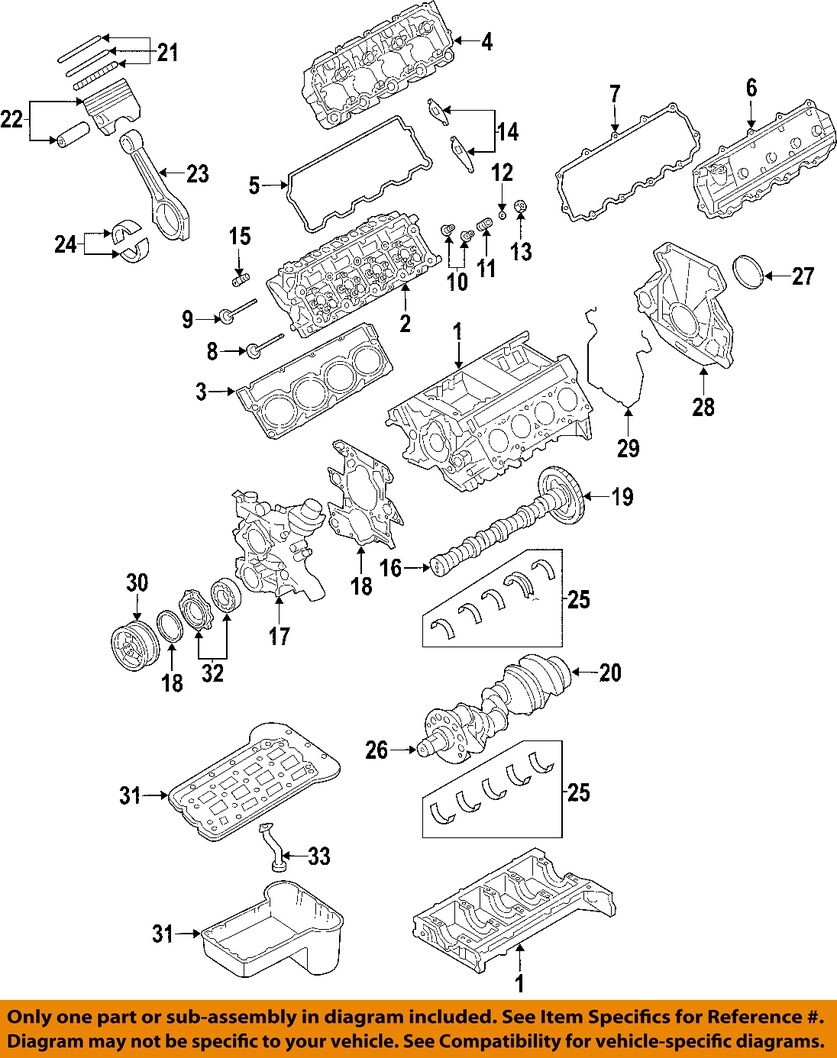 FORD OEM 03-07 F-350 Super Duty-Engine Oil Pump 3C3Z6616BA