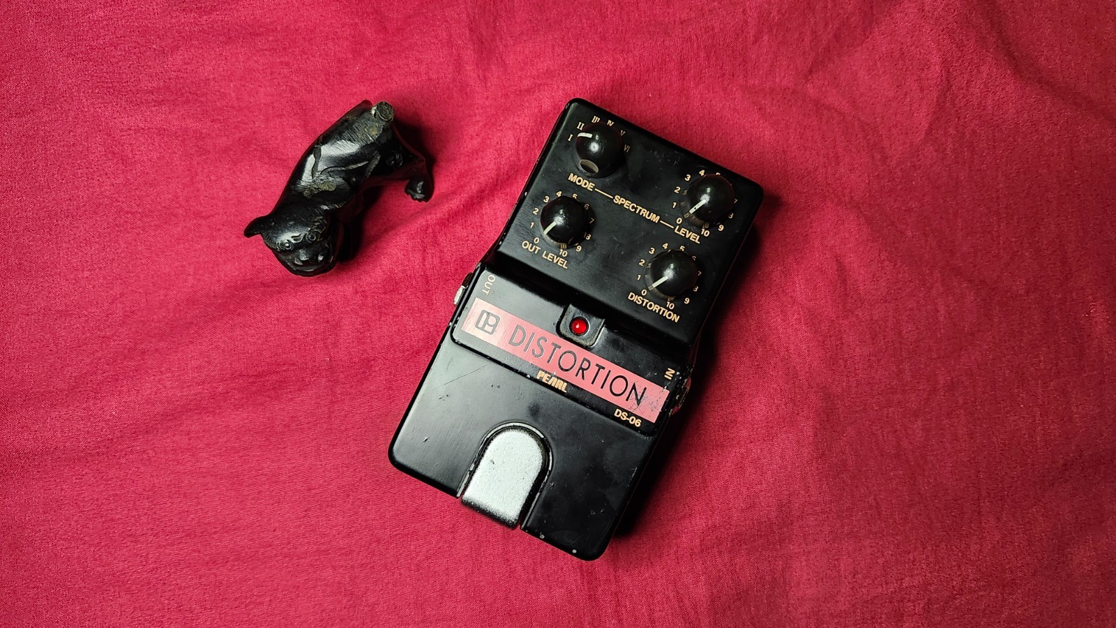 Pearl Distortion DS-06 Guitar Effect Pedal made in Japan Vintage