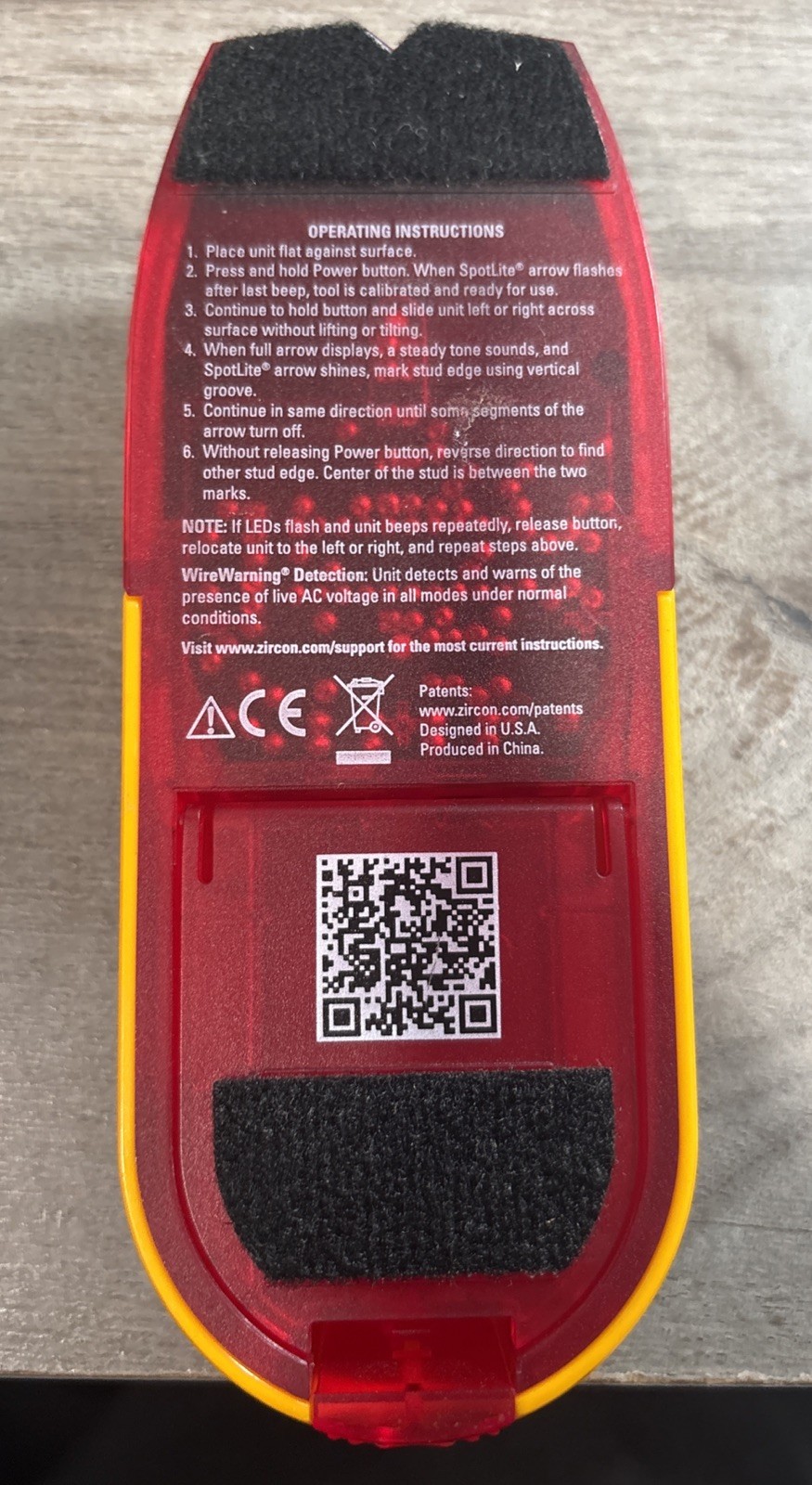 Zircon StudSensor HD35 Stud Finder Great Condition