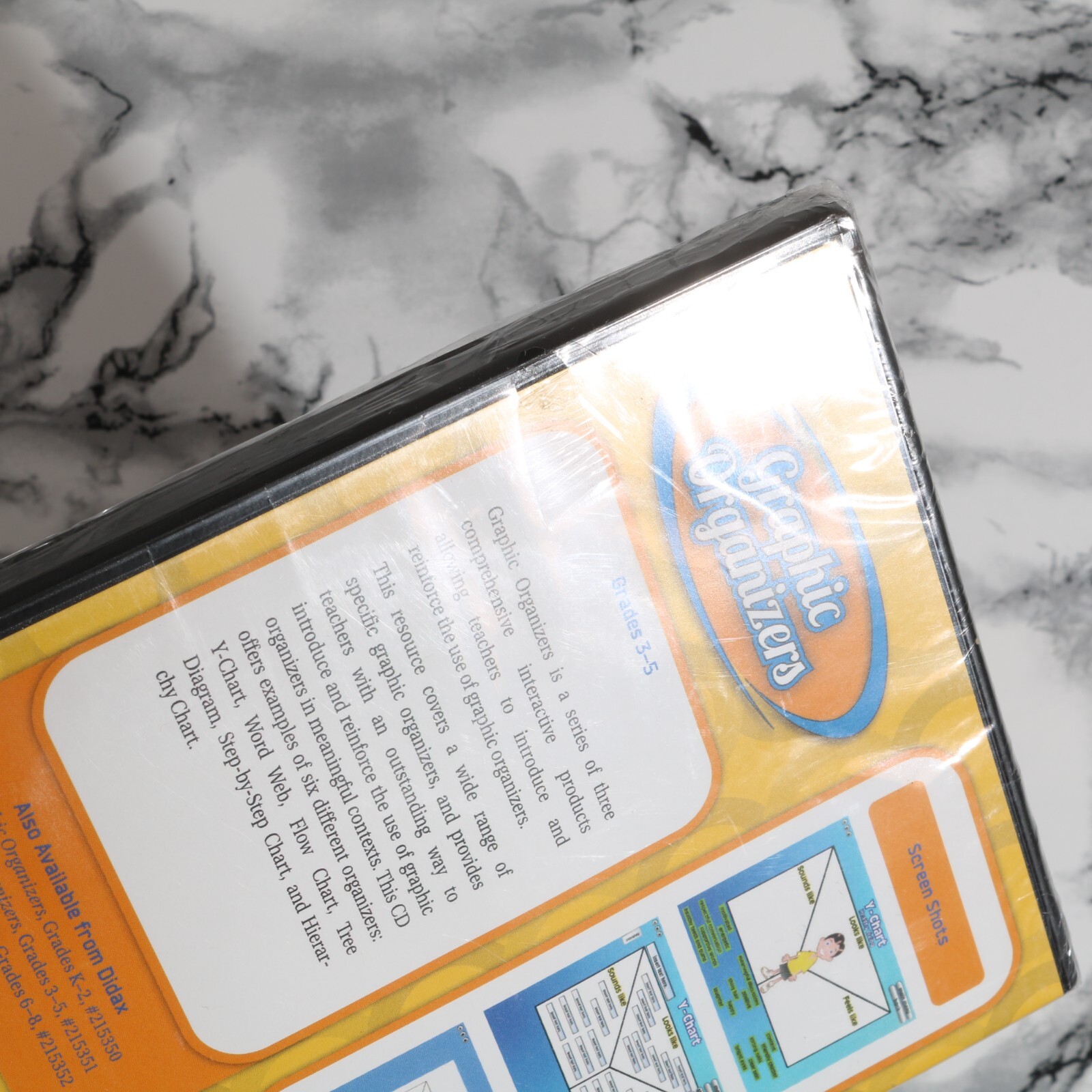 NEW - Didax - Graphic Organizers Grades 3-5 (CD-ROM) -- (Please Read)