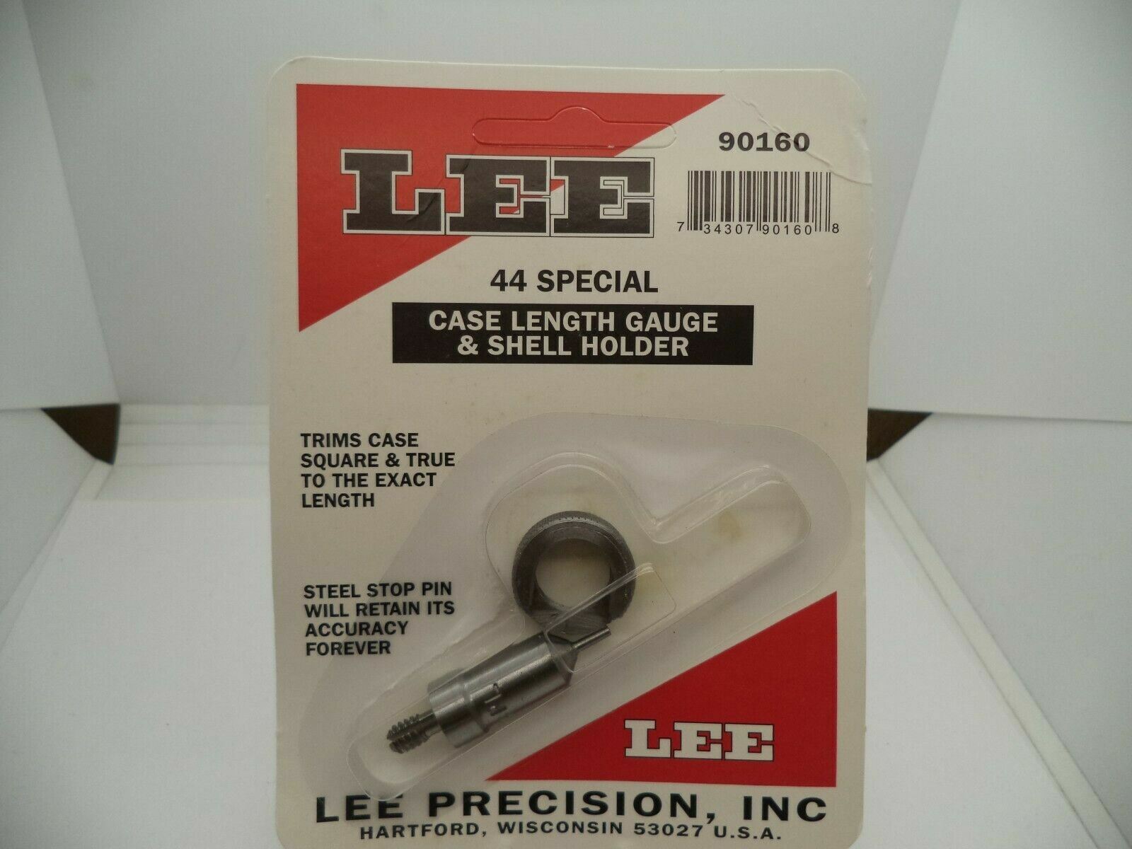 90160  Lee Case Length Gage and Shell Holder .44 Special