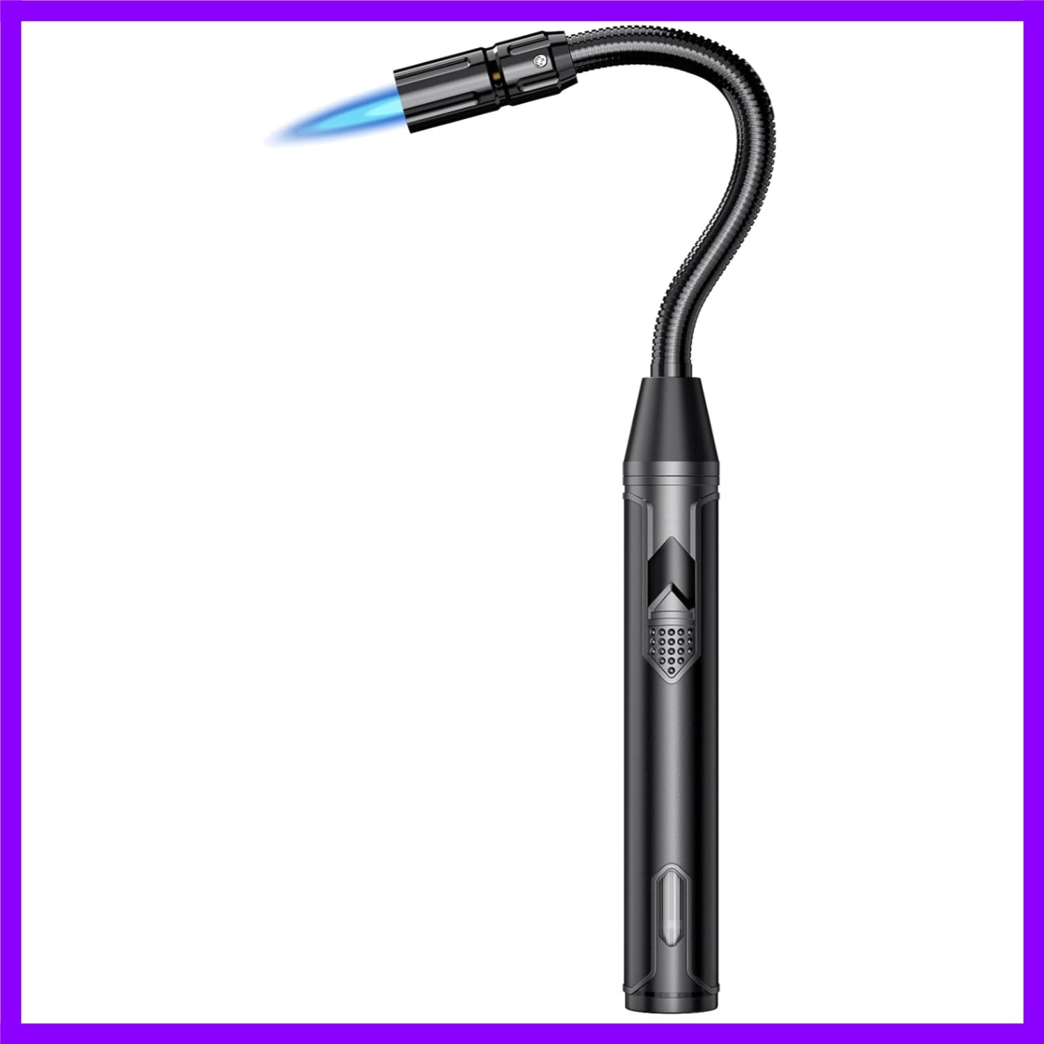 Torch Lighter Refillable Butane Lighter Long Flexible Neck Multipurpose Lighter