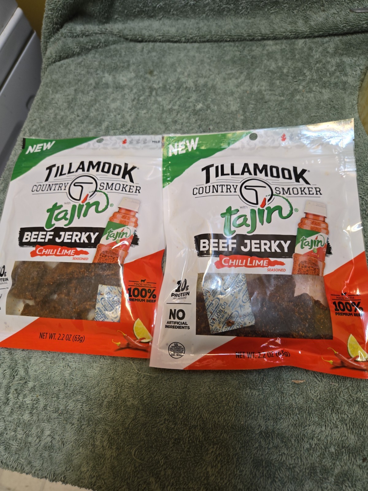 Tillamook Country Smoker Tajín Flavored Chili Lime Beef JerkyHigh Protein Rea...