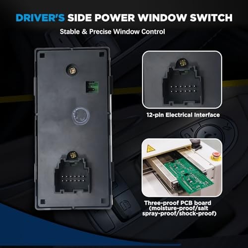 Driver Side Master Window Switch, Silverado Accessories Power Window Switch