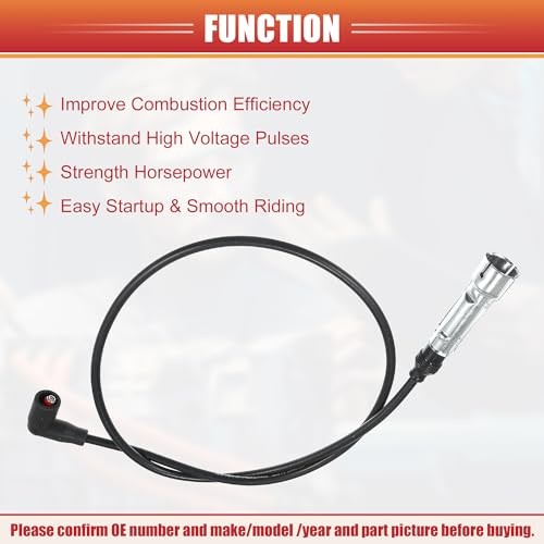 7mm Ignition Coil Harness Cable for Mercedes Spark Plugs