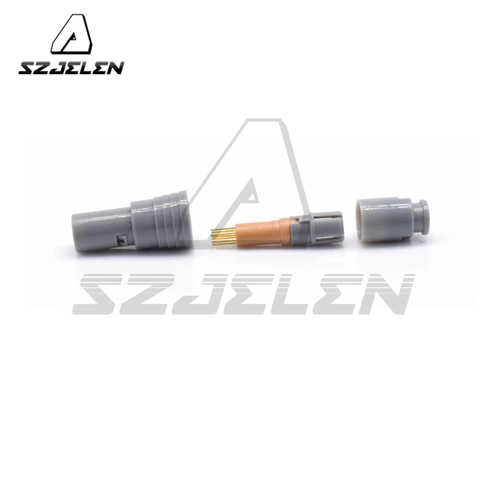 0P PAG 2 3 4 5Pin Circular Micro Connector Plug,Push Pull Plastic Connector